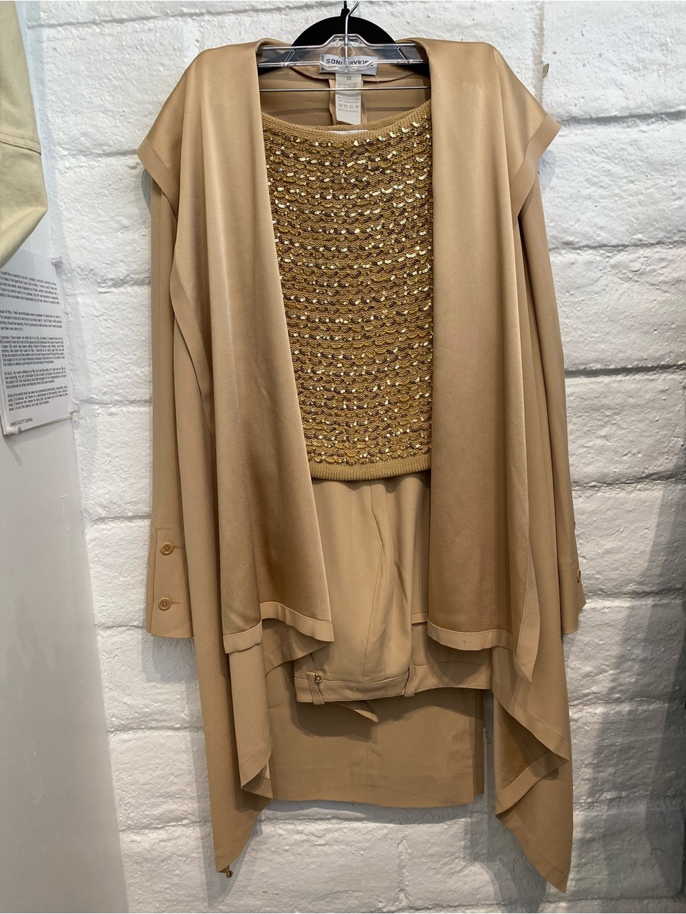 Sonia Rykiel Paris 3 Piece Ensemble